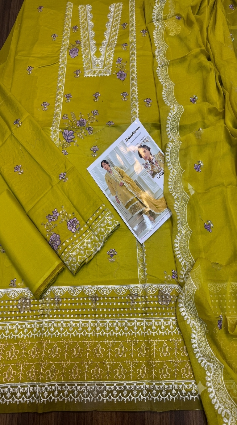 Summer Collection – 3 Piece Embroidered Lawn Suit