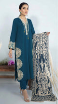 Premium Lawn Heavy Embroidered 3 Piece Suit
