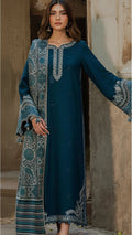 IZEL SUMMER COLLECTION EMBROIDERY 3 PIECE LOWN UNSTITCHED SUIT