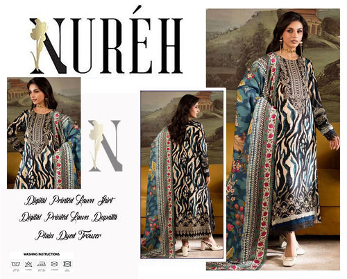 DIGITAL PRINTED LOWN UNSTITCHED SUIT