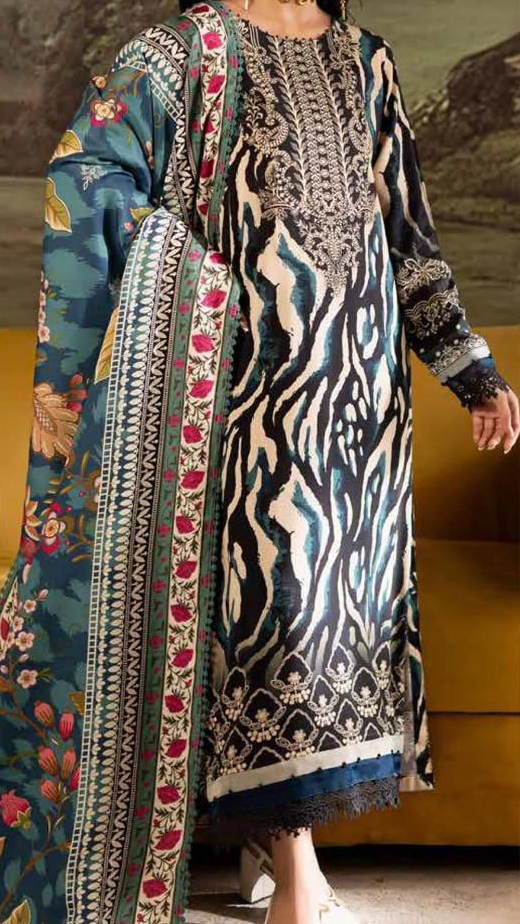 DIGITAL PRINTED LOWN UNSTITCHED SUIT