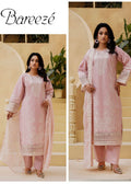 BAREEZE  EMBROIDERY 3 PIECE LAWN SUIT