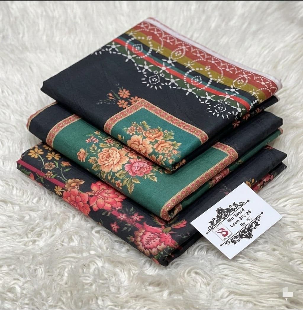 DIGITAL PRINTED LOWN UNSTITCHED SUIT