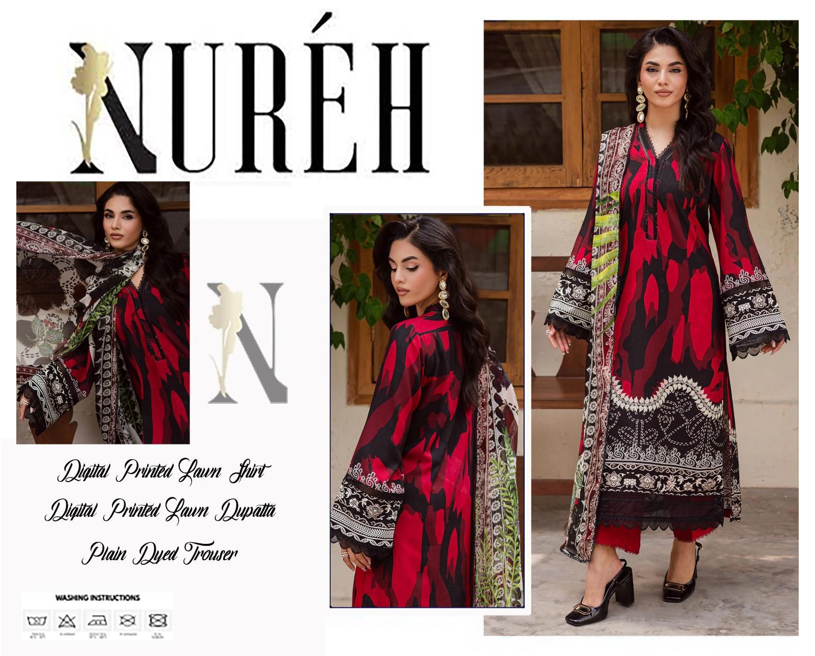 DIGITAL PRINTED LOWN UNSTITCHED SUIT