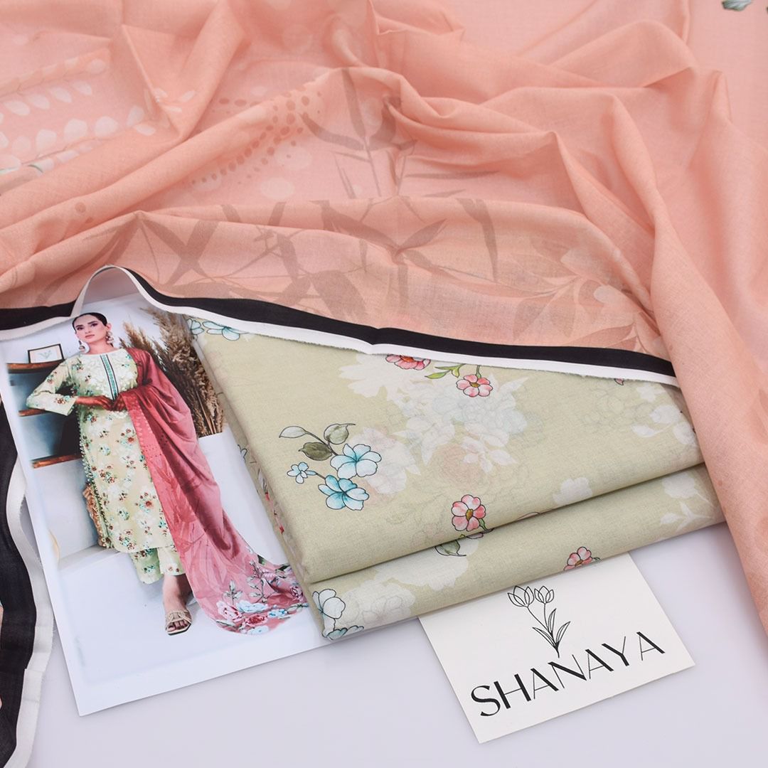 DIGITAL PRINTED LOWN UNSTITCHED SUIT