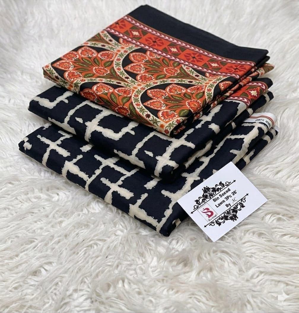 DIGITAL PRINTED LOWN UNSTITCHED SUIT