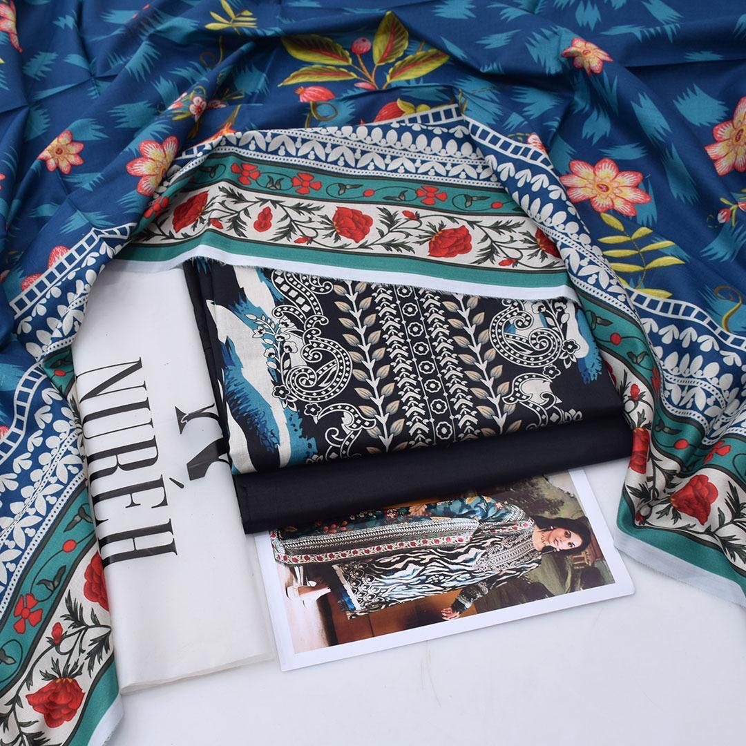 DIGITAL PRINTED LOWN UNSTITCHED SUIT