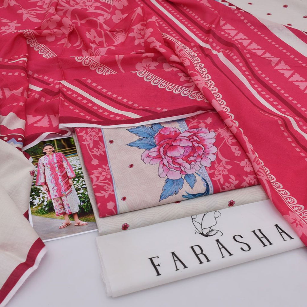 DIGITAL PRINTED LOWN UNSTITCHED SUIT