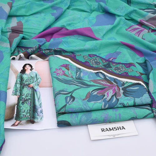 DIGITAL PRINTED LOWN UNSTITCHED SUIT