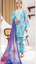 DIGITAL PRINTED LOWN UNSTITCHED SUIT