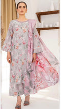 DIGITAL PRINTED LOWN UNSTITCHED SUIT