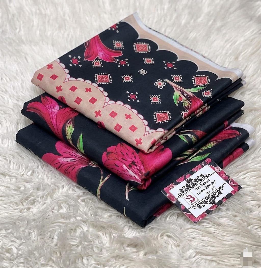 DIGITAL PRINTED LOWN UNSTITCHED SUIT