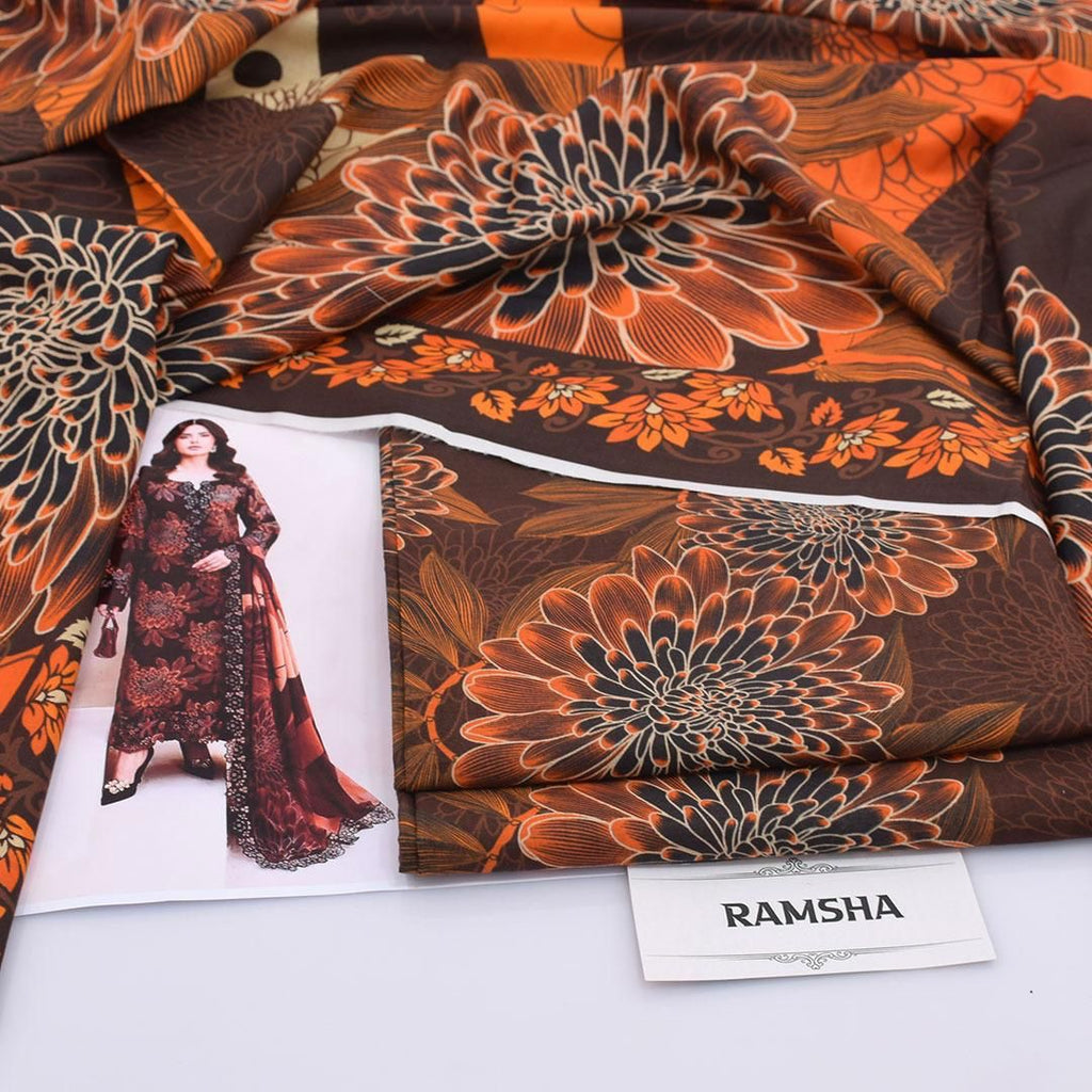 DIGITAL PRINTED LOWN UNSTITCHED SUIT