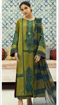 SUMMER COLLECTION EMBROIDERY 3 PIECE SUIT