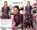 DIGITAL PRINTED WITH PATCHES 3 PIECE UNSTITCHED LOWN SUIT