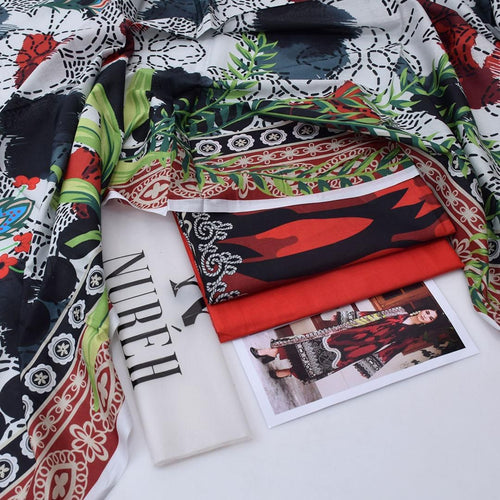 DIGITAL PRINTED LOWN UNSTITCHED SUIT