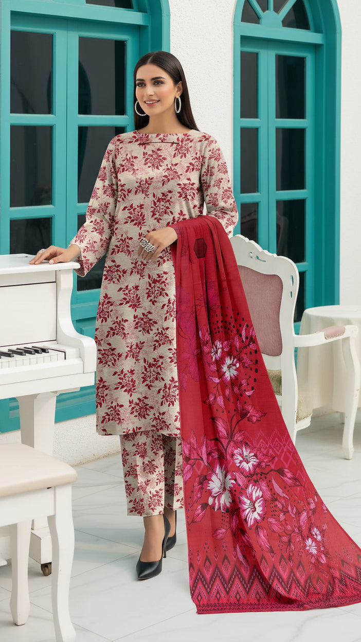 DIGITAL PRINTED  LOWN SUIT