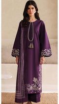 EMBROIDERY 3 PIECE LOWN UNSTITCHED SUIT