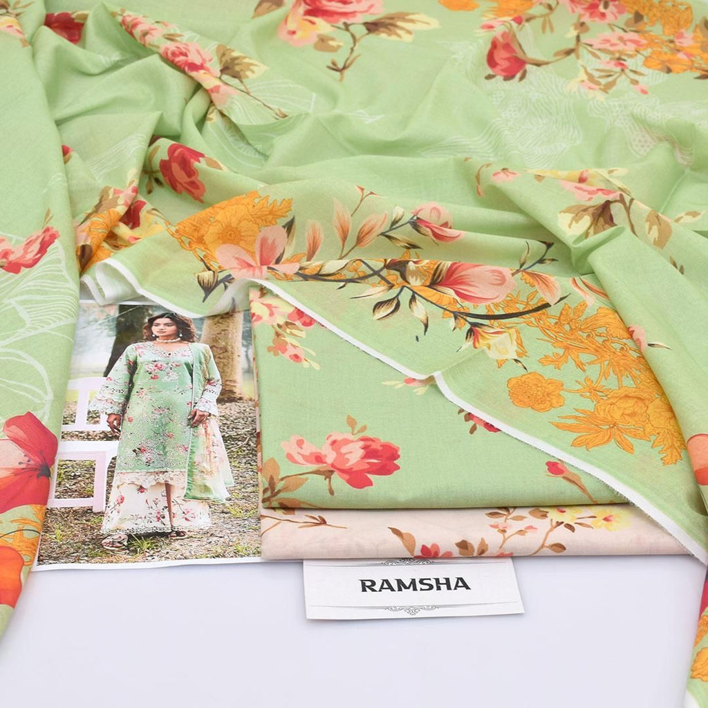 DIGITAL PRINTED LOWN UNSTITCHED SUIT