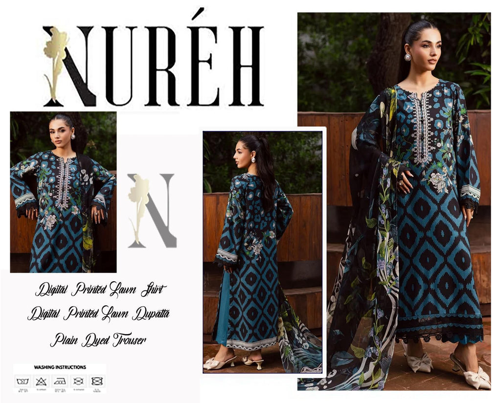 DIGITAL PRINTED LOWN UNSTITCHED SUIT