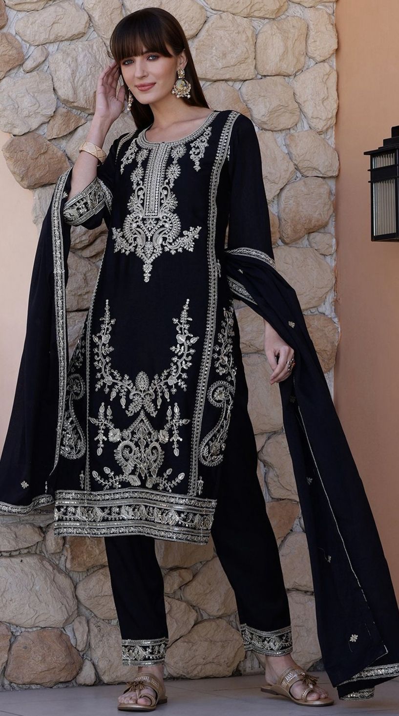 ZARA SHAHJAHAN HEAVY EMBROIDERY 3 PIECE LOWN UNSTITCHED SUIT