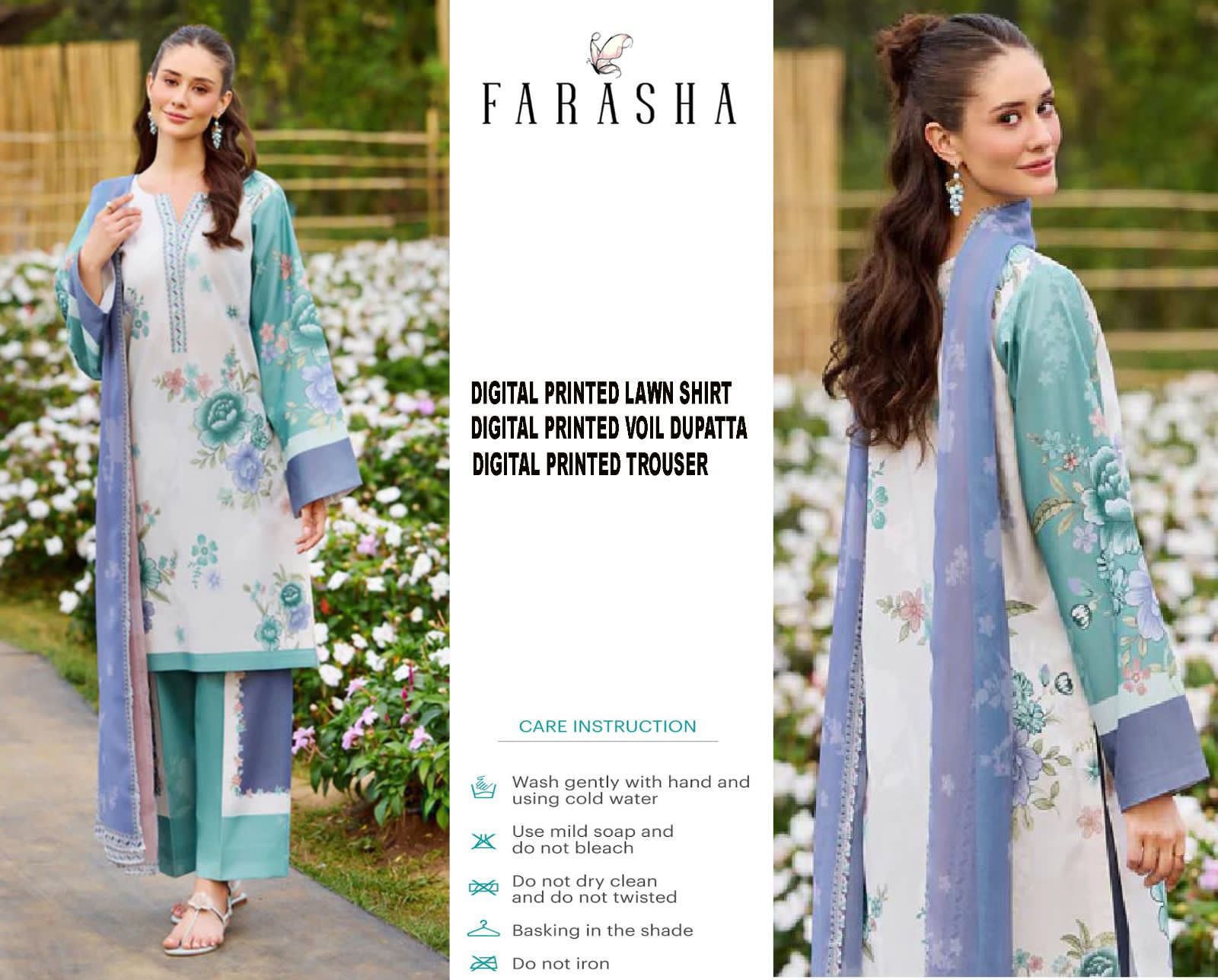 DIGITAL PRINTED LOWN UNSTITCHED SUIT