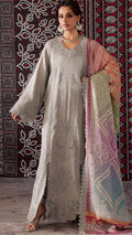 EMBROIDERY 3 PIECE UNSTITCHED LOWN SUIT