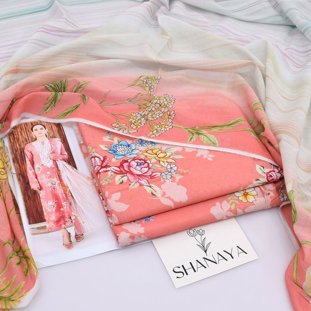 DIGITAL PRINTED LOWN UNSTITCHED SUIT