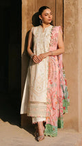 EMBROIDERY 3 PIECE UNSTITCHED LOWN SUIT