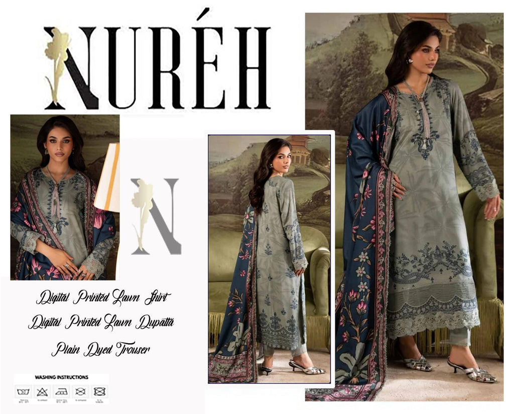 DIGITAL PRINTED LOWN UNSTITCHED SUIT
