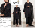 DIGITAL PRINTED 3 PIECE UNSTITCHED LOWN SUIT