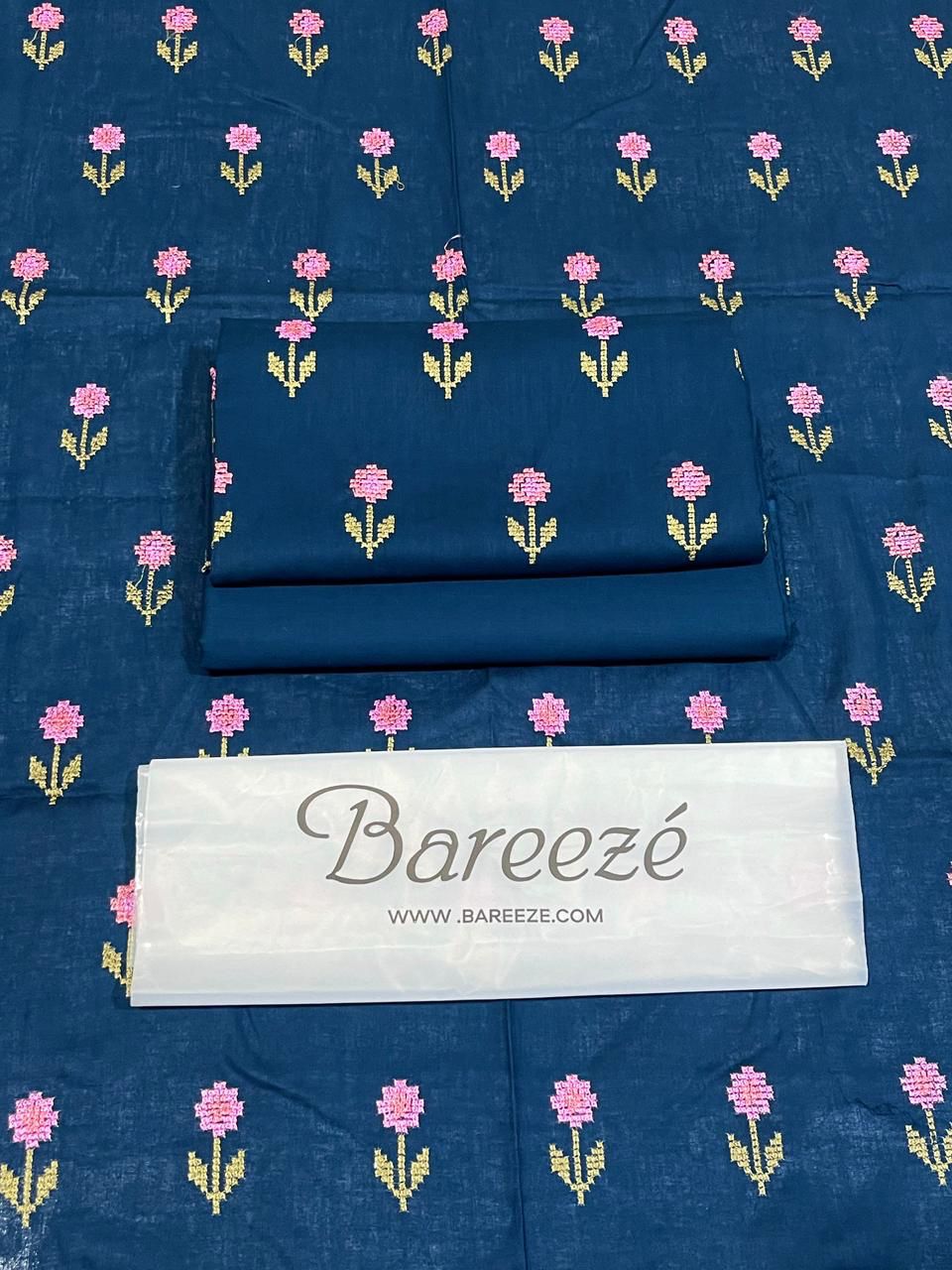 EMBROIDERY 2 PIECE LOWN UNSTITCHED SUIT