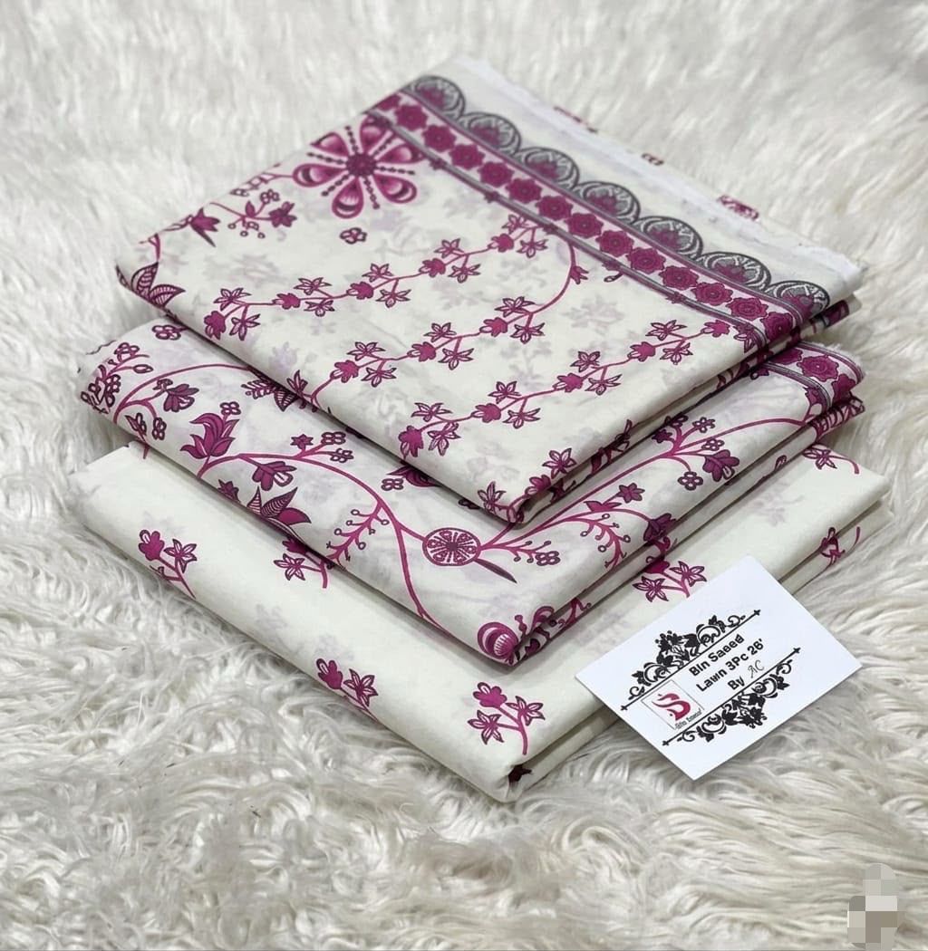 DIGITAL PRINTED LOWN UNSTITCHED SUIT