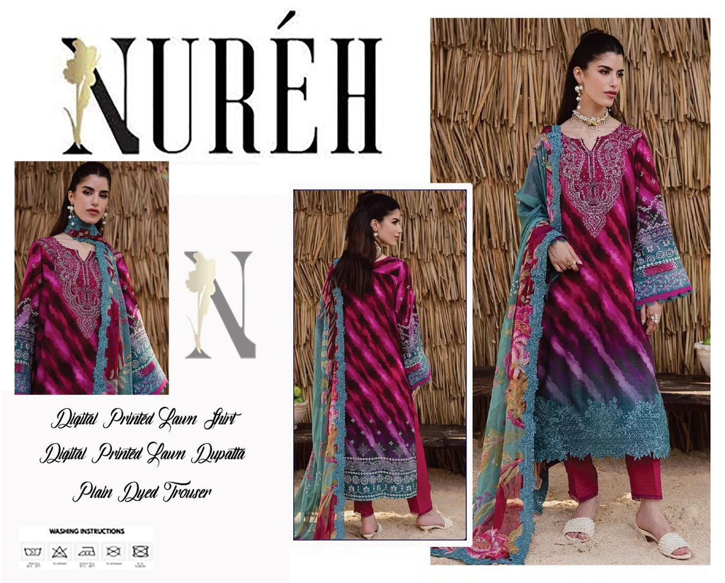 DIGITAL PRINTED LOWN UNSTITCHED SUIT