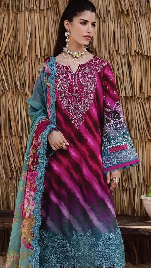 DIGITAL PRINTED LOWN UNSTITCHED SUIT