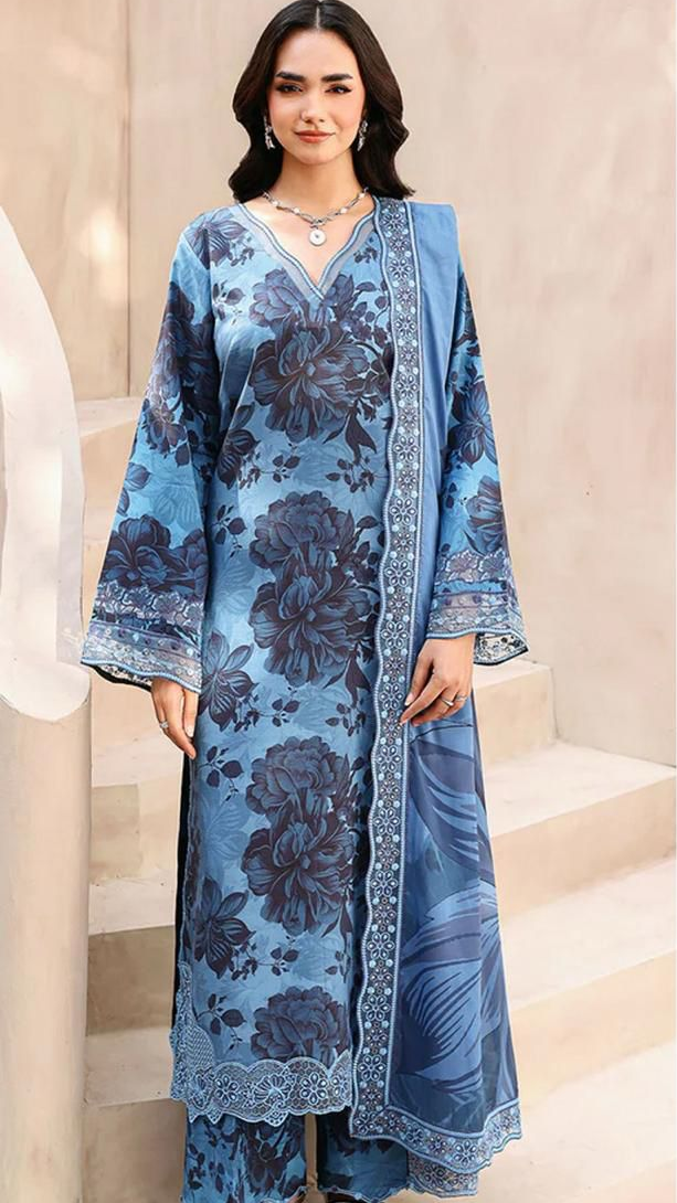 DIGITAL PRINTED LOWN UNSTITCHED SUIT