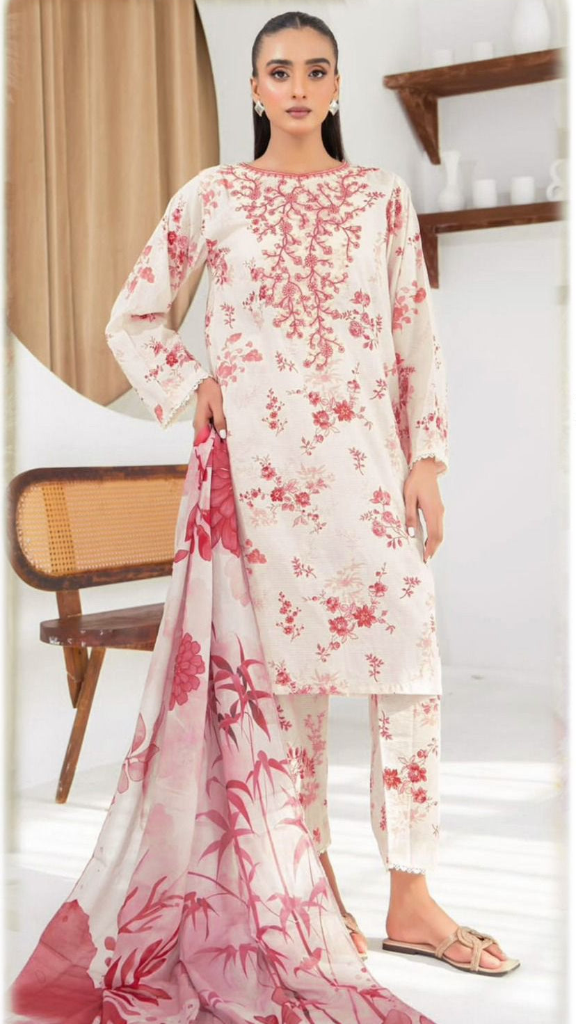 DIGITAL PRINTED LOWN UNSTITCHED SUIT