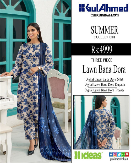 DIGITAL PRINTED  LOWN SUIT