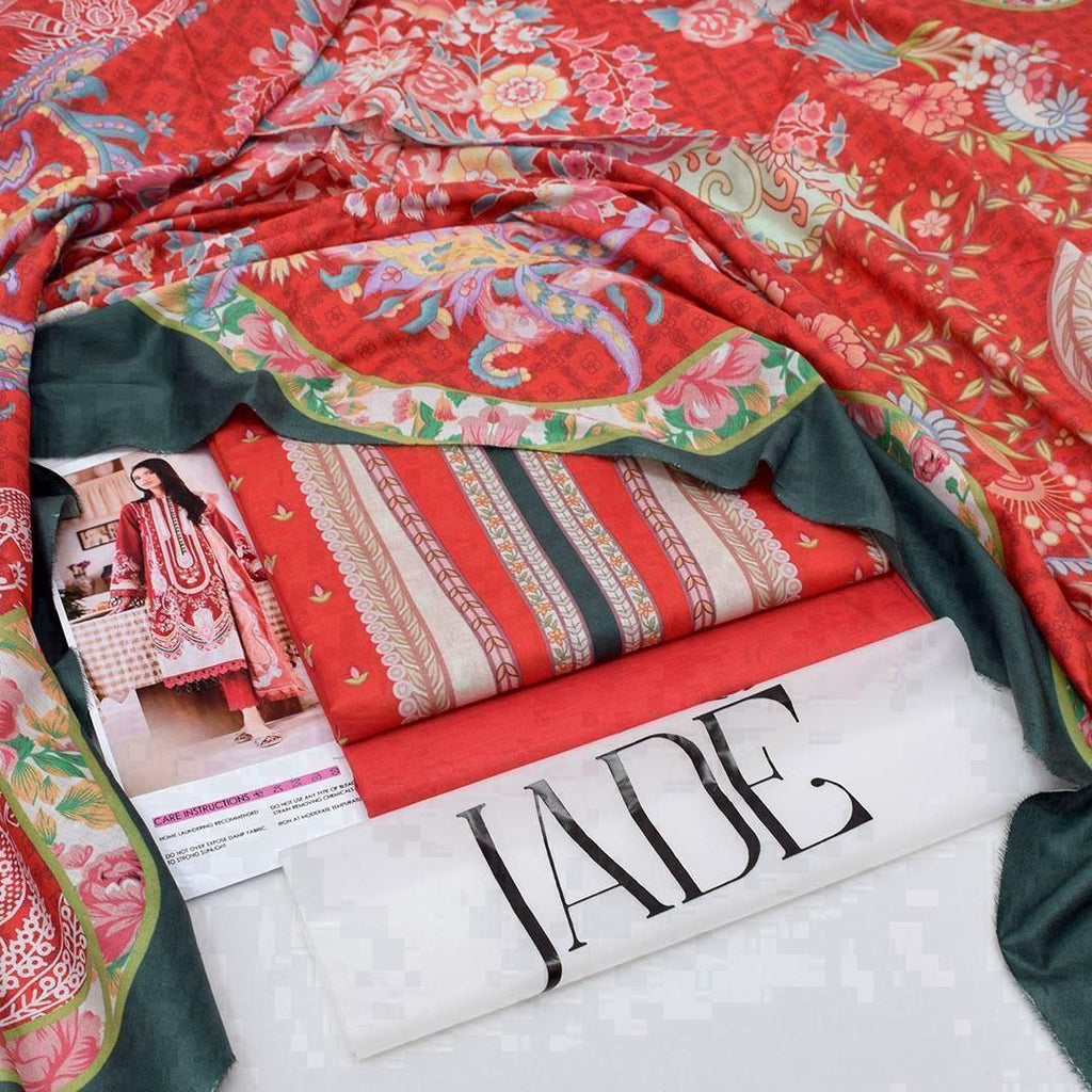 DIGITAL PRINTED UNSTITCHED LAWN 3 PIECE