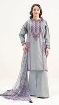 SAPPHIRE SUMMER COLLECTION EMBROIDERY 3 PIECE UNSTITCHED SUIT