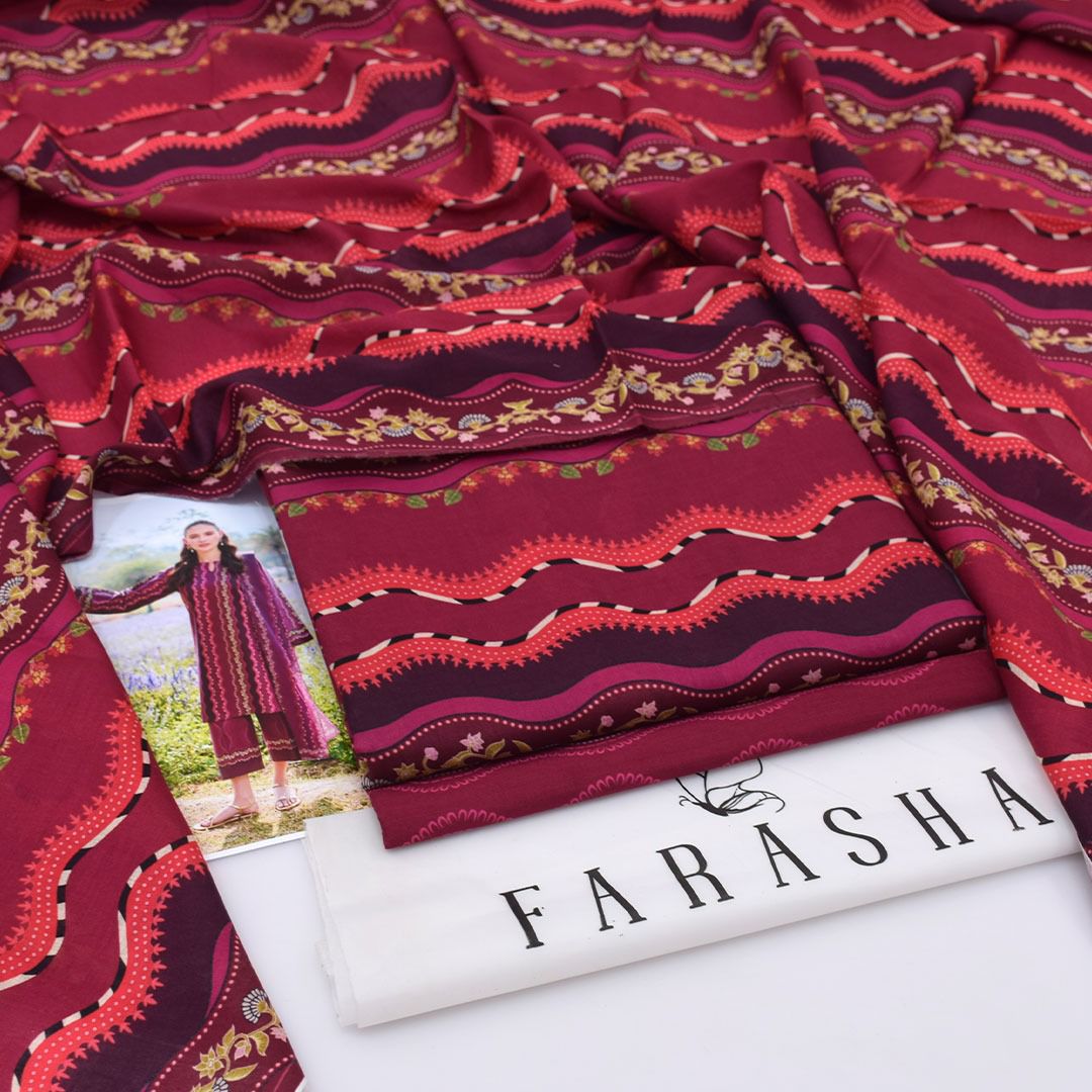 DIGITAL PRINTED LOWN UNSTITCHED SUIT